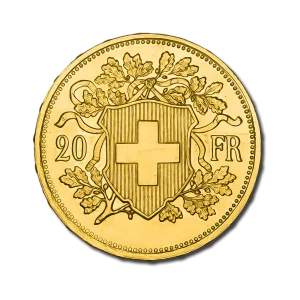 20 Francs Croix Suisse