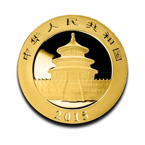 Panda (Chine) 1oz — revers