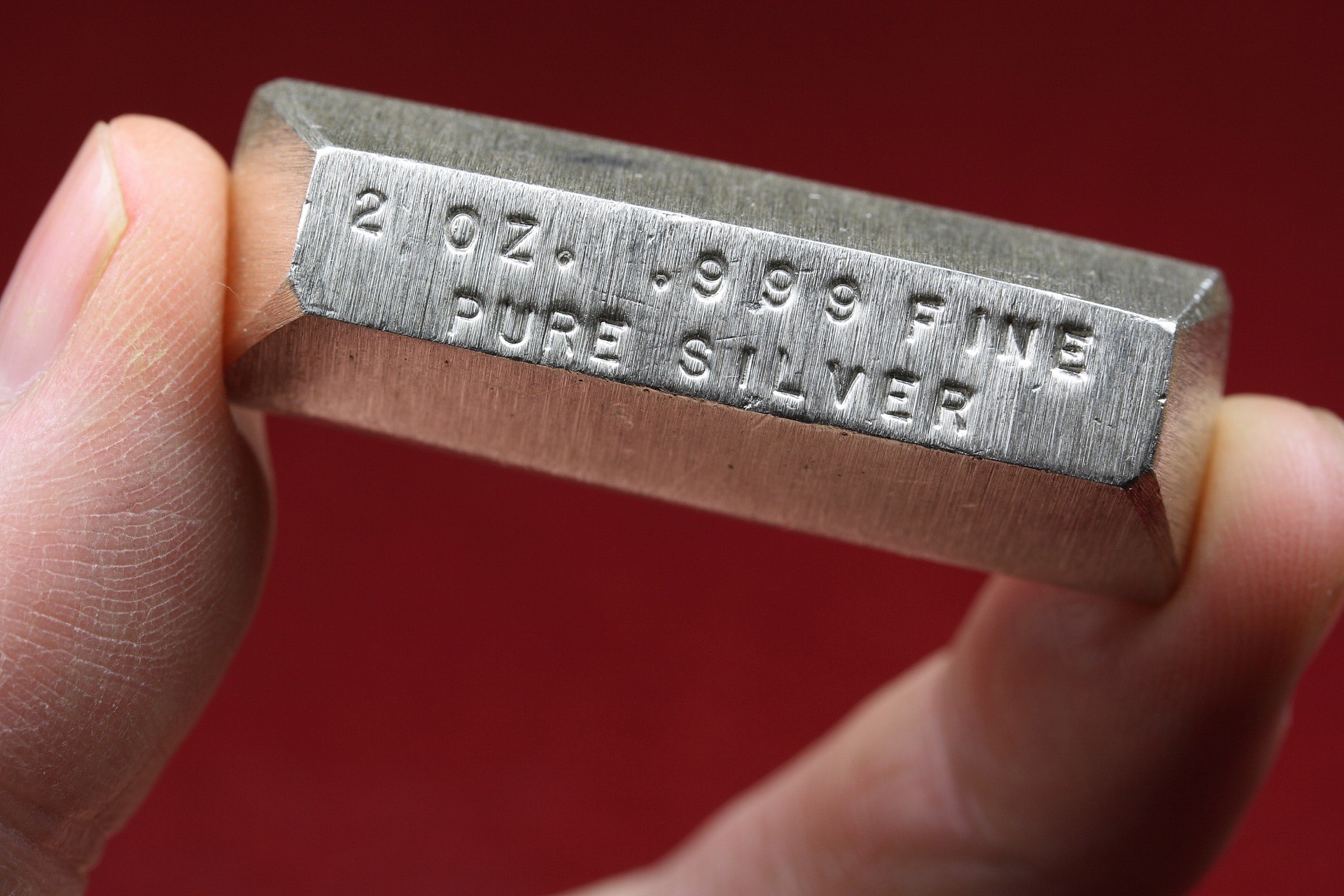 Lingotin argent 2 oz Pure Silver 999 — rachat petits lingots argent